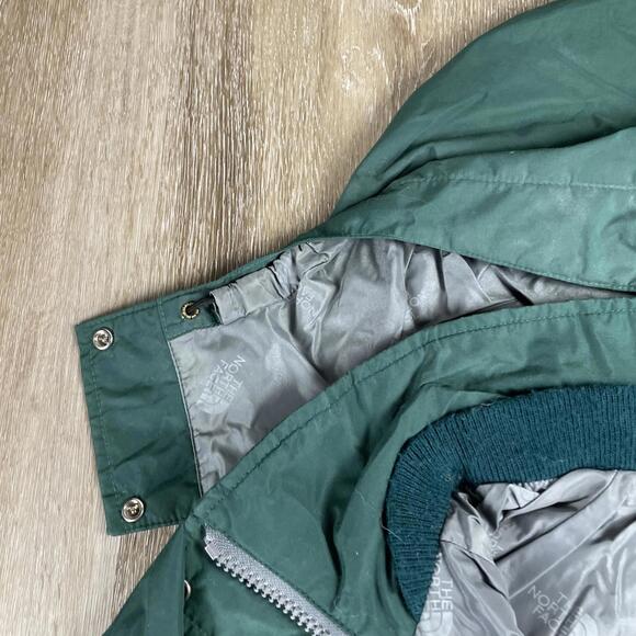 Vintage The North Face Goretex Parka USA Made Green Hooded Women's Large Jacket - Picture 5 of 16
